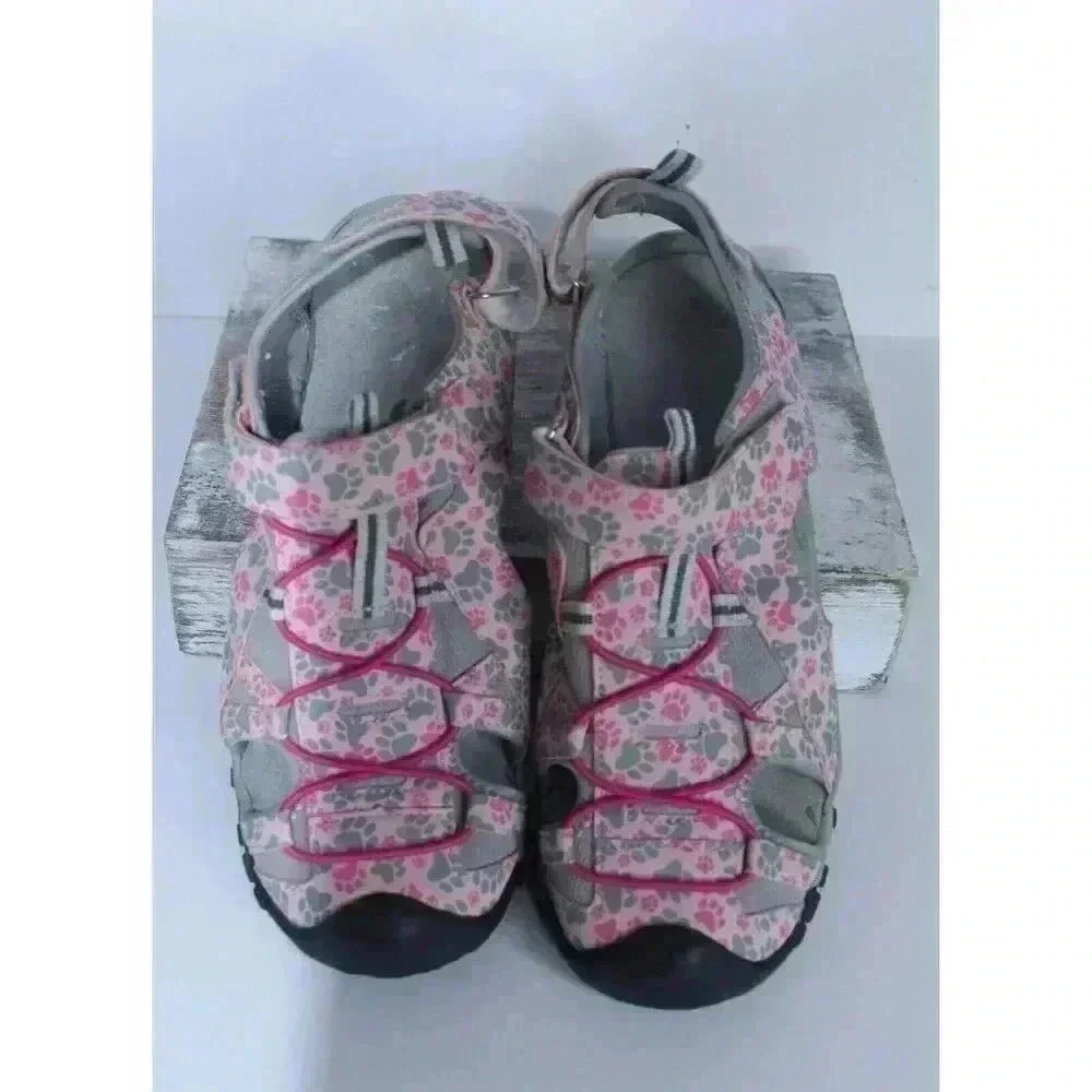 Animal Rescue Walking Paws Sport Vegan Sandals Dog & Cat Paws Women's Size 10 - Picture 1 of 12